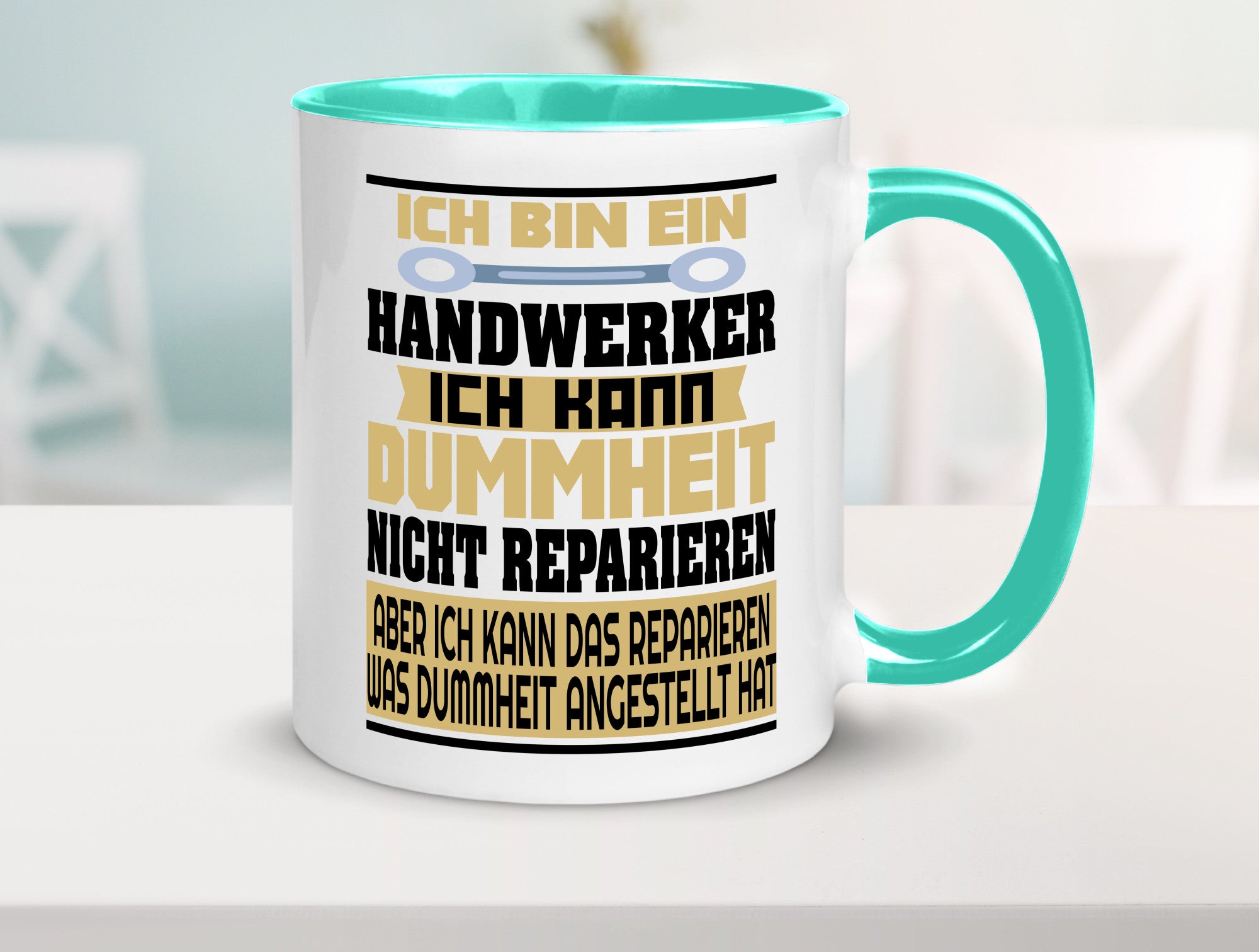 Ich bin Handwerker | Dummheit Schlechte Arbeit lustiger Spruch Geschenk