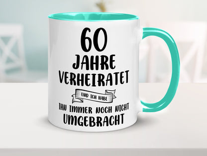 60 Jahre Verheiratet, immer noch am Leben! Geschenk Humor Geschenkidee lustiger