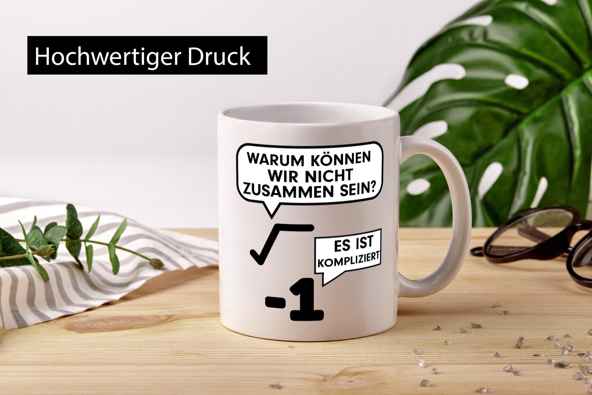 Beziehung Witz | Mathematik Tasse Wurzel Spruch lustiger Geschenk Humor