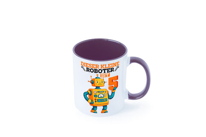 5. Geburtstag | 5 Jahre Roboter Junge lustiger Spruch Geschenk Geschenkidee