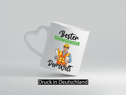 Bester Bauingenieur | Ingenieur v2 Humor Geschenkidee Tasse