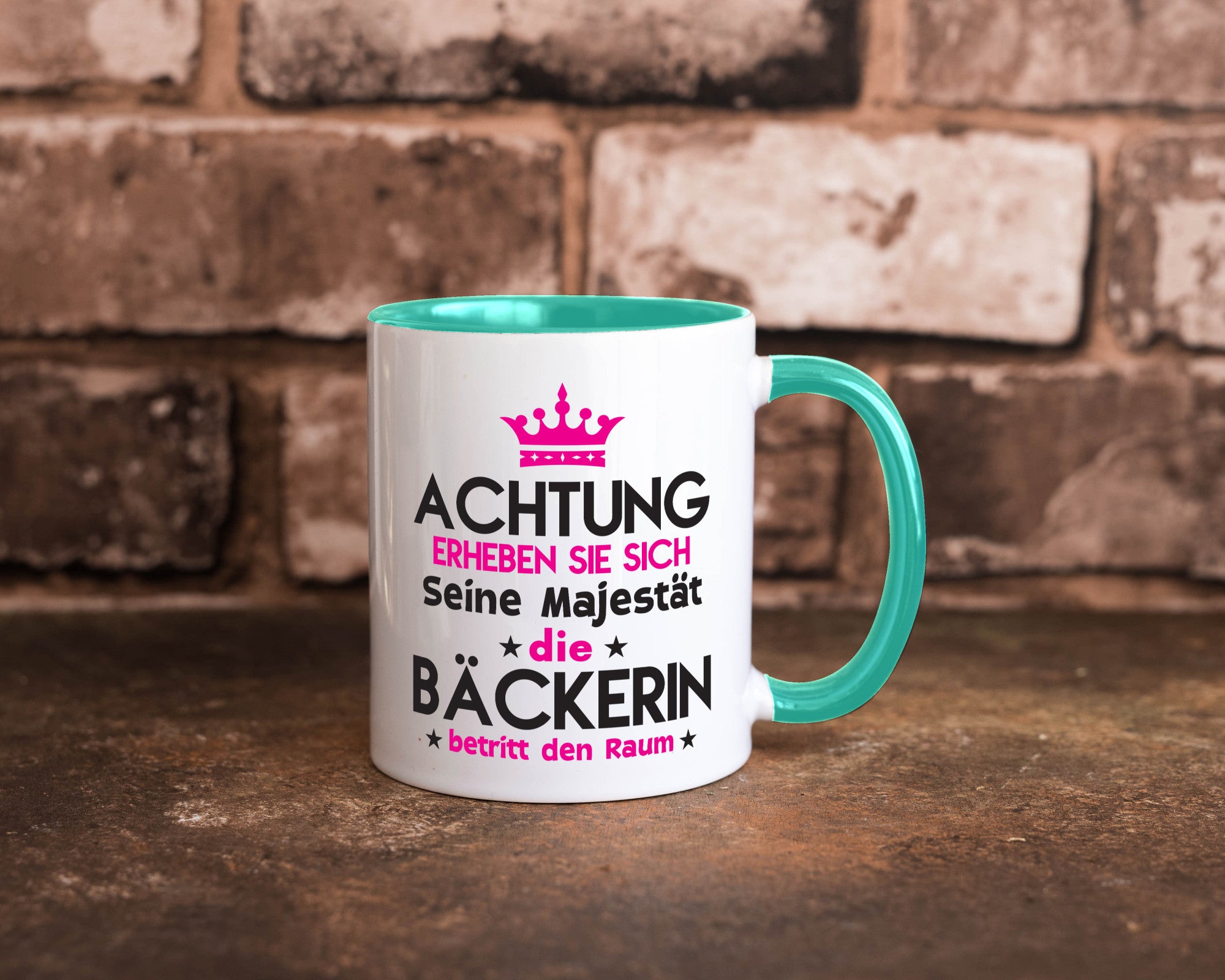 Seine Majestät Bäckerin | Bäckerei Frauen Backen Humor Geschenkidee Tasse