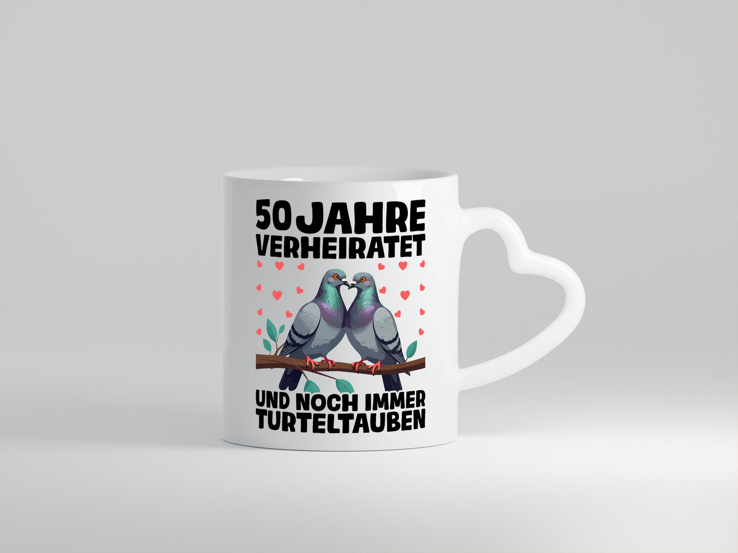 50 Jahre verheiratet | Turteltauben Ehe Ehepaar Geschenk Humor Geschenkidee