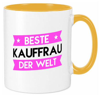Beste Kauffrau | Kauffrauen Geschenkidee Humor Tasse