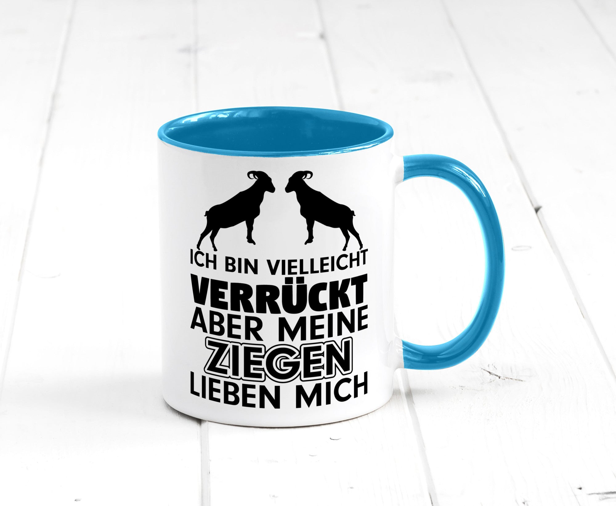 Meine Ziegen | Hirte Tasse Bauernhof Hirtin Bauer Humor Geschenkidee