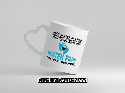 Bester Papa | Vaterschaft Tasse Schwangerschaft Geschenk Familie Geschenkidee