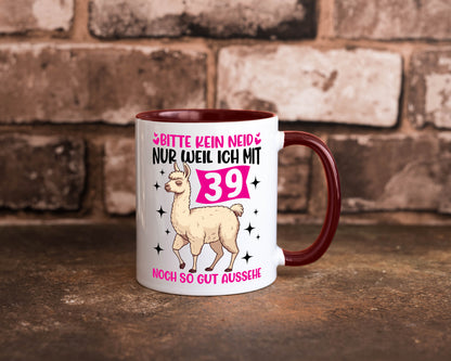 39. Geburtstag | 39 Jahre Lama gut aussehen Geschenk Geschenkidee lustiger
