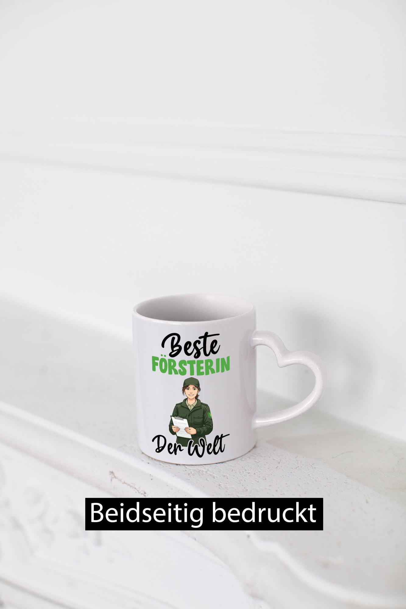 Beste Försterin | Forst Arbeit v2 lustiger Spruch Geschenk Kollegen Büro Tasse