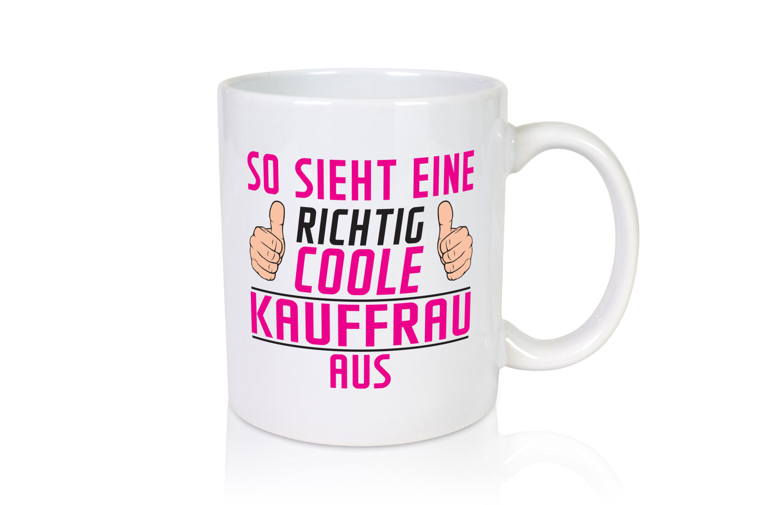 Richtig Coole Kauffrau | Kauffrauen Geschenkidee Humor Tasse