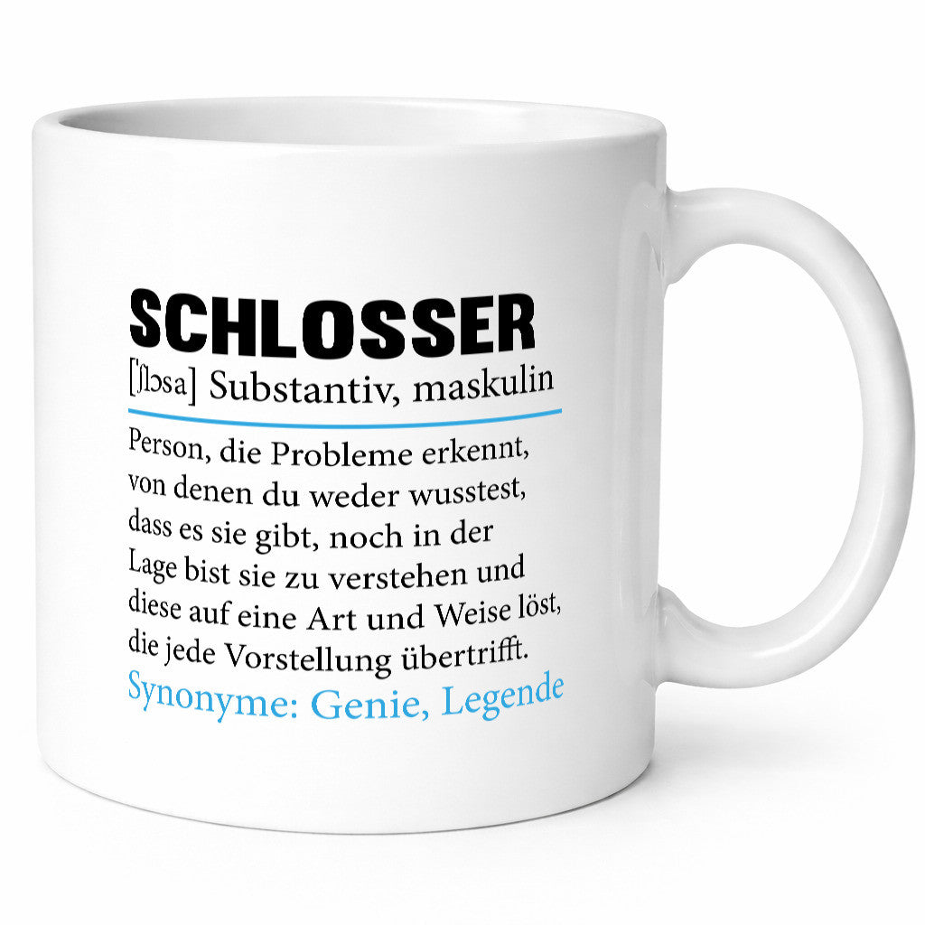 Schlosser | Humor Beruf Schlosserei lustig v2 Geschenk Arbeit Kollegen Büro