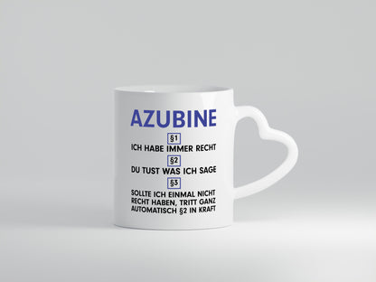 Ich habe immer Recht Azubine | Ausbildung Lehre Lehrling v2 Humor Geschenkidee
