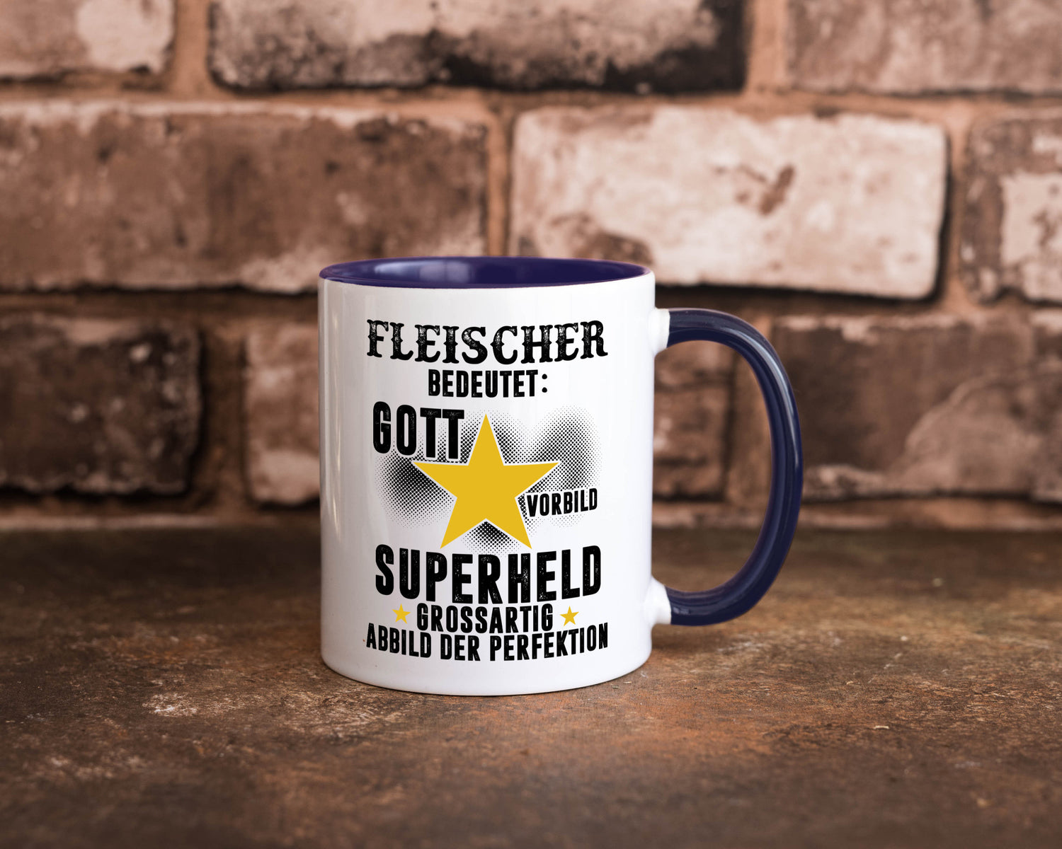 Bedeutung von Fleischer | Schlachterei lustig Humor Geschenkidee Geschenk Tasse