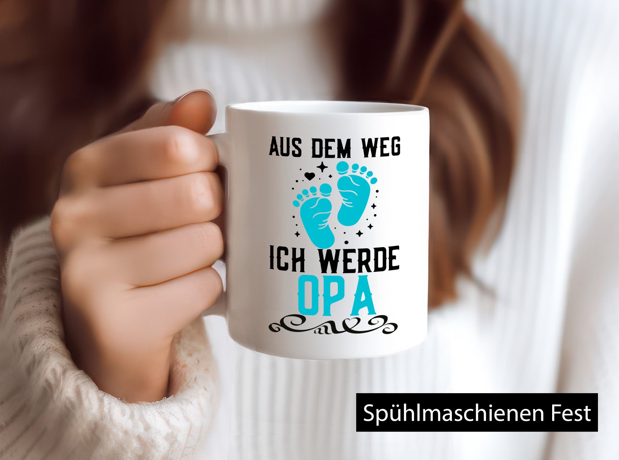 Aus dem weg ich werde Opa | Schwangerschaft Ankündigung Geschenkidee Familie