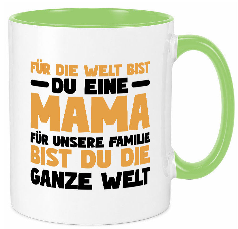 Beste mama der Welt vl8 lustig Familie Geschenkidee Geschenk Tasse