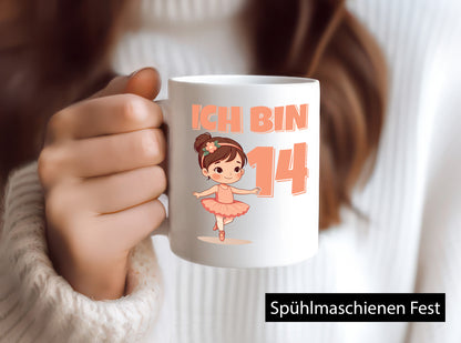 14 Geburtstag | Jahre Ballerina Mädchen Ballet lustiger Spruch Geschenk