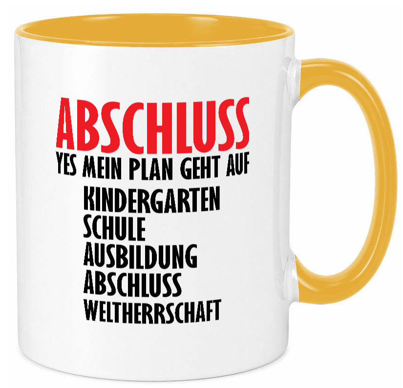 Abschluss Bachelor Geschenkidee Humor Tasse