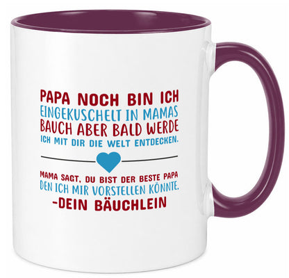 Schwangerschaft | Vaterschaft Tasse Papa Spruch Geschenk Familie Geschenkidee