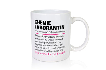 Chemielaborantin | lustig Laborantin Chemie Humor Geschenkidee Geschenk Tasse