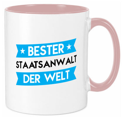 Bester Staatsanwalt | Anwalt Jurist lustig Humor Geschenkidee Geschenk Tasse
