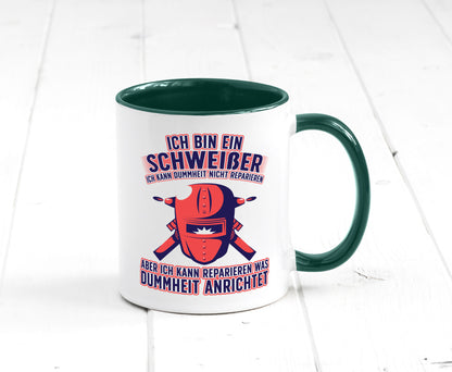 Ich bin ein Schweißer | Reparieren was dummheit anrichtet Geschenkidee Humor
