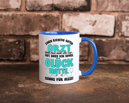 Richtig guter Arzt | Dankeschön Tasse Ärzte Spruch vl9 Humor Geschenkidee