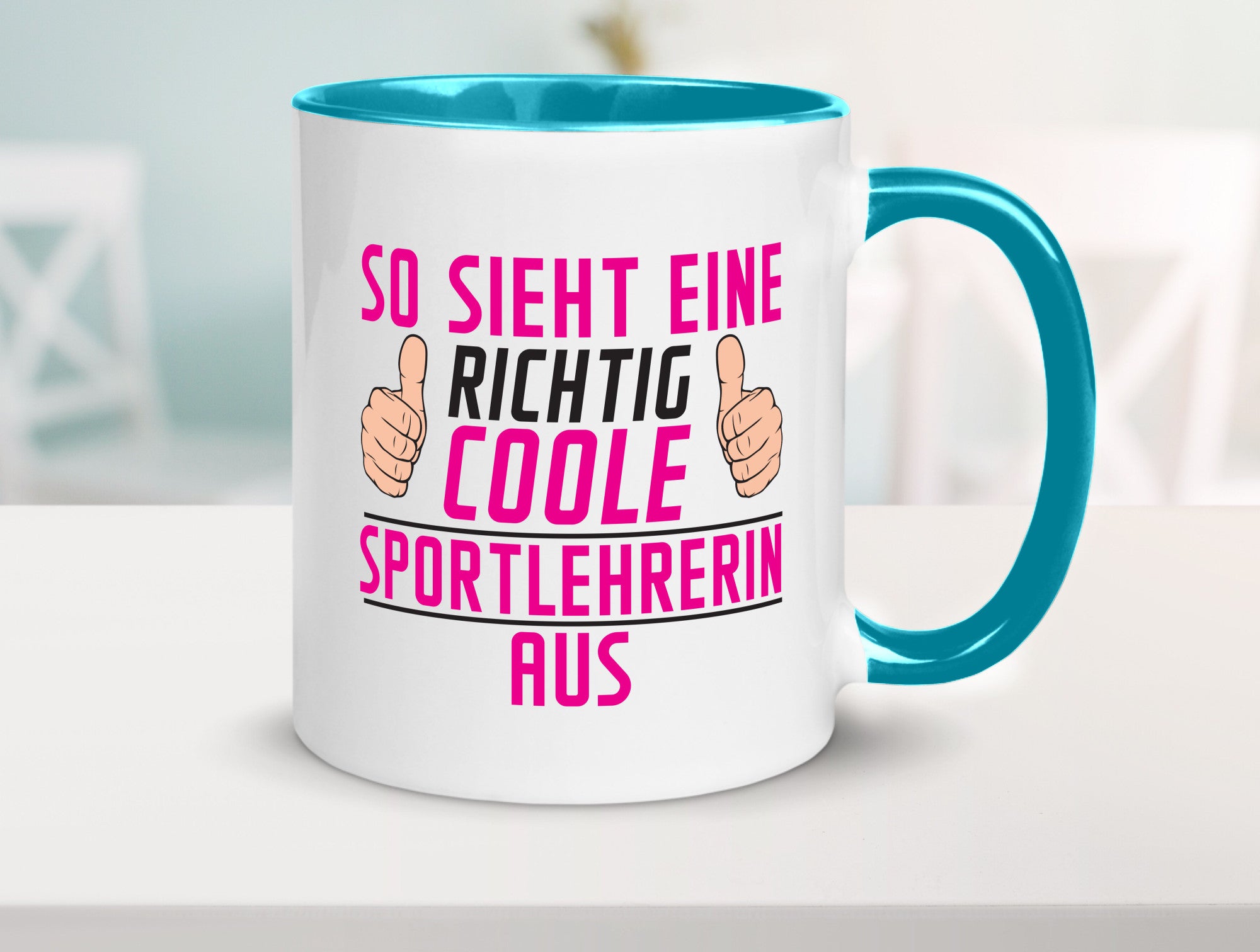 Richtig Coole Sportlehrerin | Lehrer Sport Geschenk Humor Geschenkidee lustiger