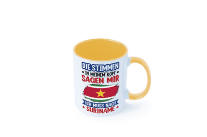 Suriname | Urlaub Stimmen in meinem Kopf Traumland v2 Geschenk Humor