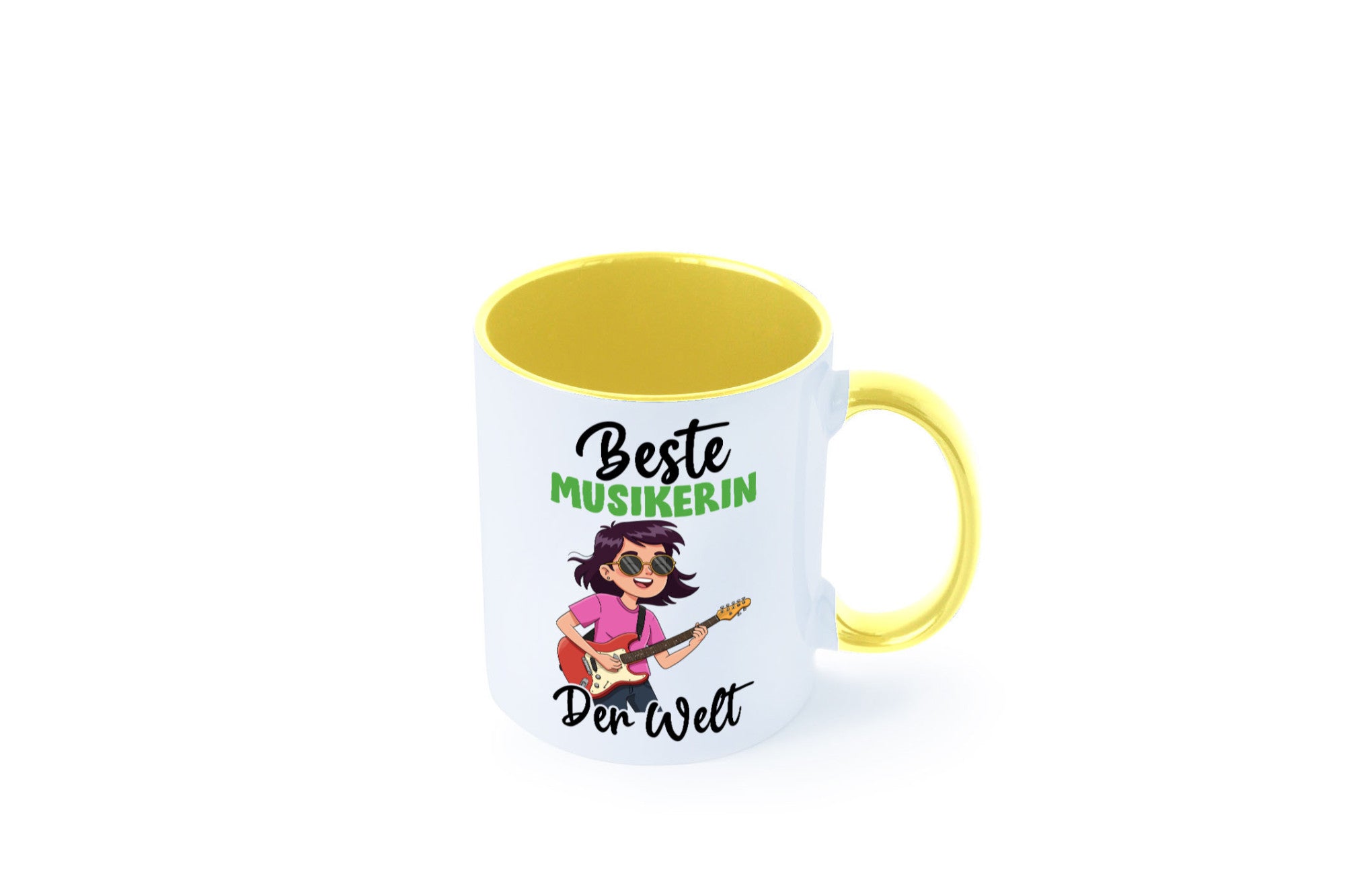 Beste Musikerin | Musik Musikantin v2 Geschenkidee Humor Tasse