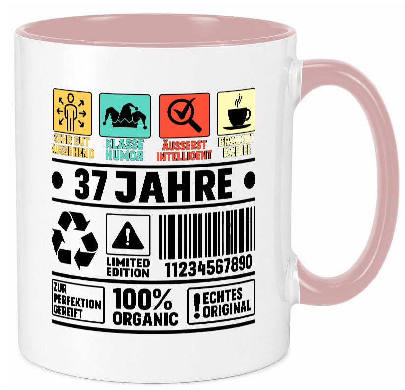 37. Geburtstag | 37 Jahre Humor Limited Edition lustig Geschenkidee Geschenk