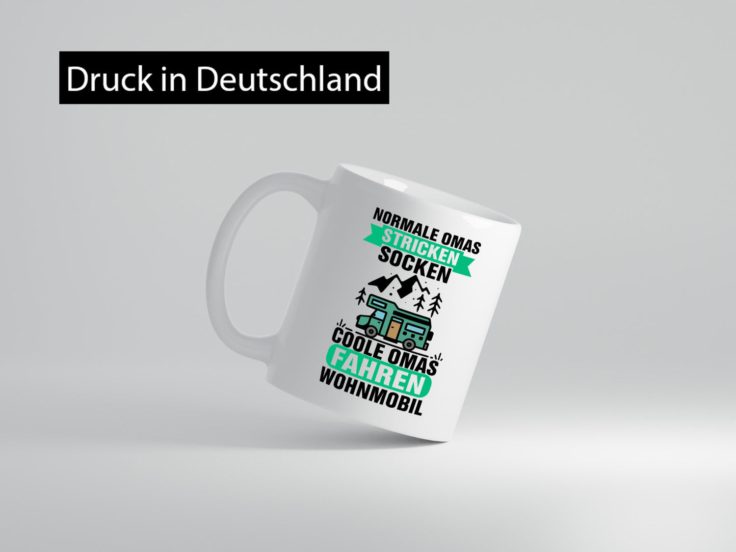 Normale Opas stricken Socken Coole Fahren Wohnmobil lustig Familie Geschenkidee