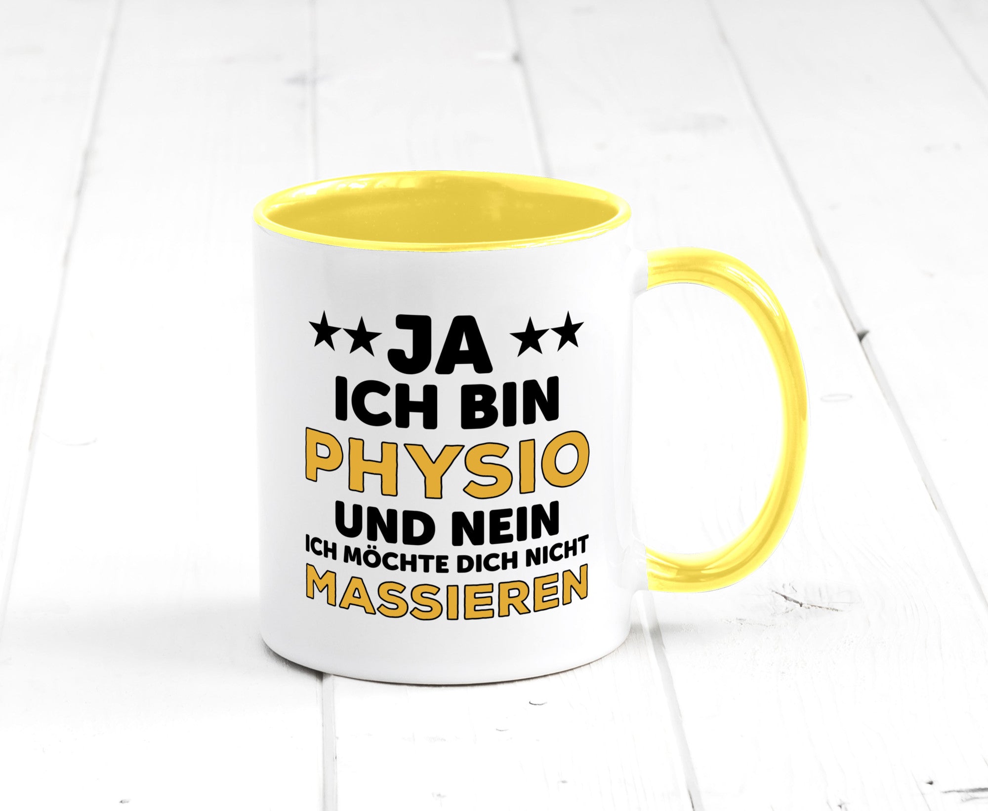 Ich bin Physio | lustige Spruch Tasse Physiotherapeut Geschenkidee Humor