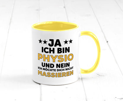 Ich bin Physio | lustige Spruch Tasse Physiotherapeut Geschenkidee Humor