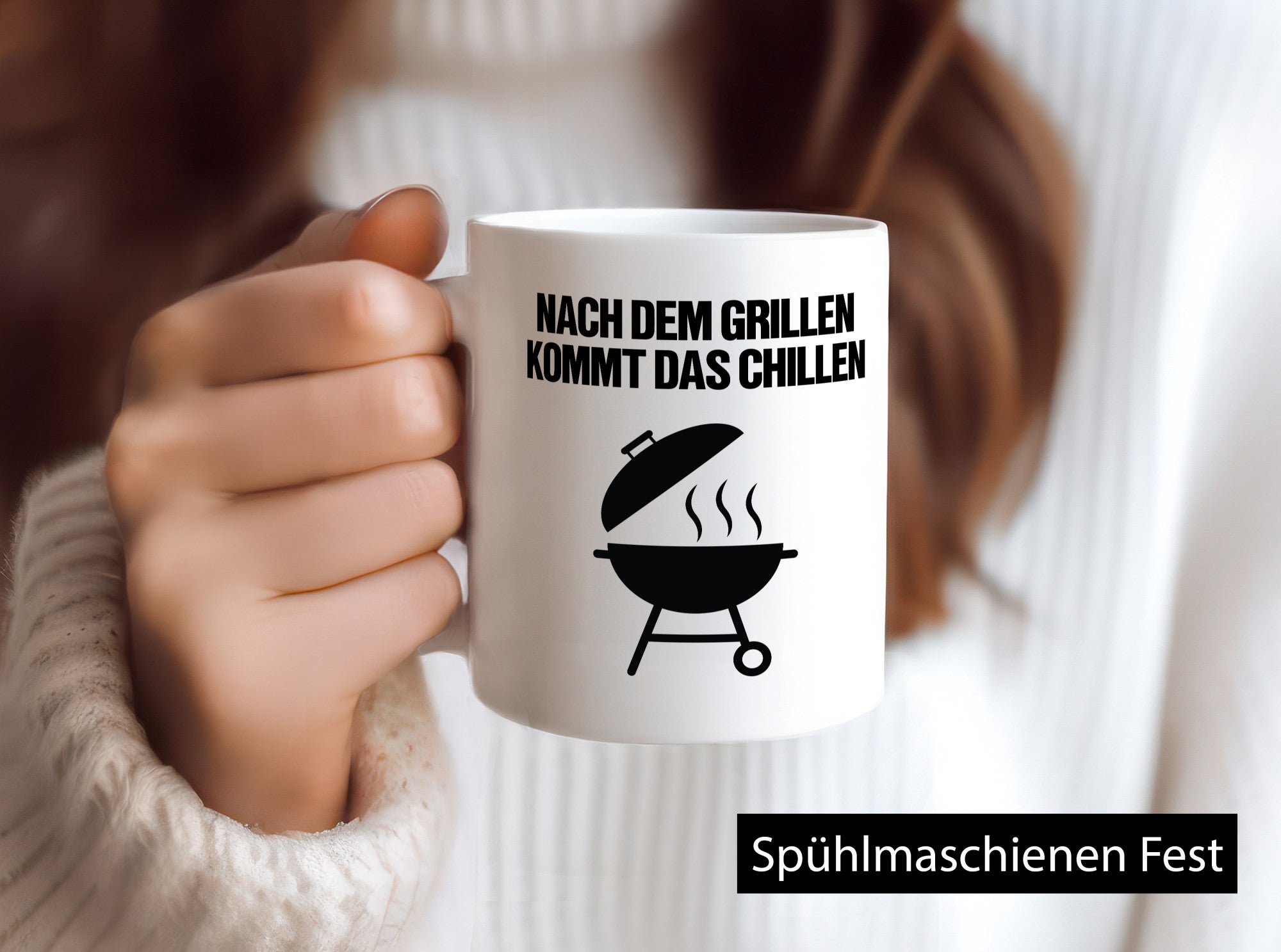 Nach dem Grillen kommt das Chillen | Grillmeister Party Geschenk Humor