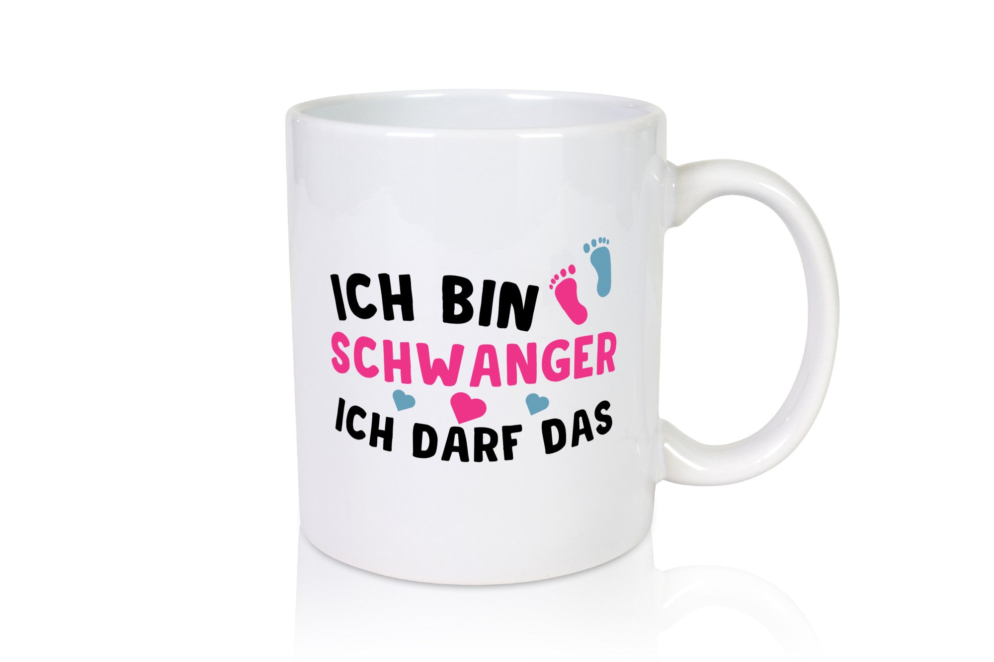 Ich bin schwanger | Nachwuchs Tasse lustiger Spruch Geschenk Humor Geschenkidee