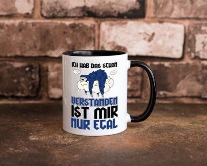 Ist mir nur egal Geschenk Humor Geschenkidee lustiger Spruch Tasse
