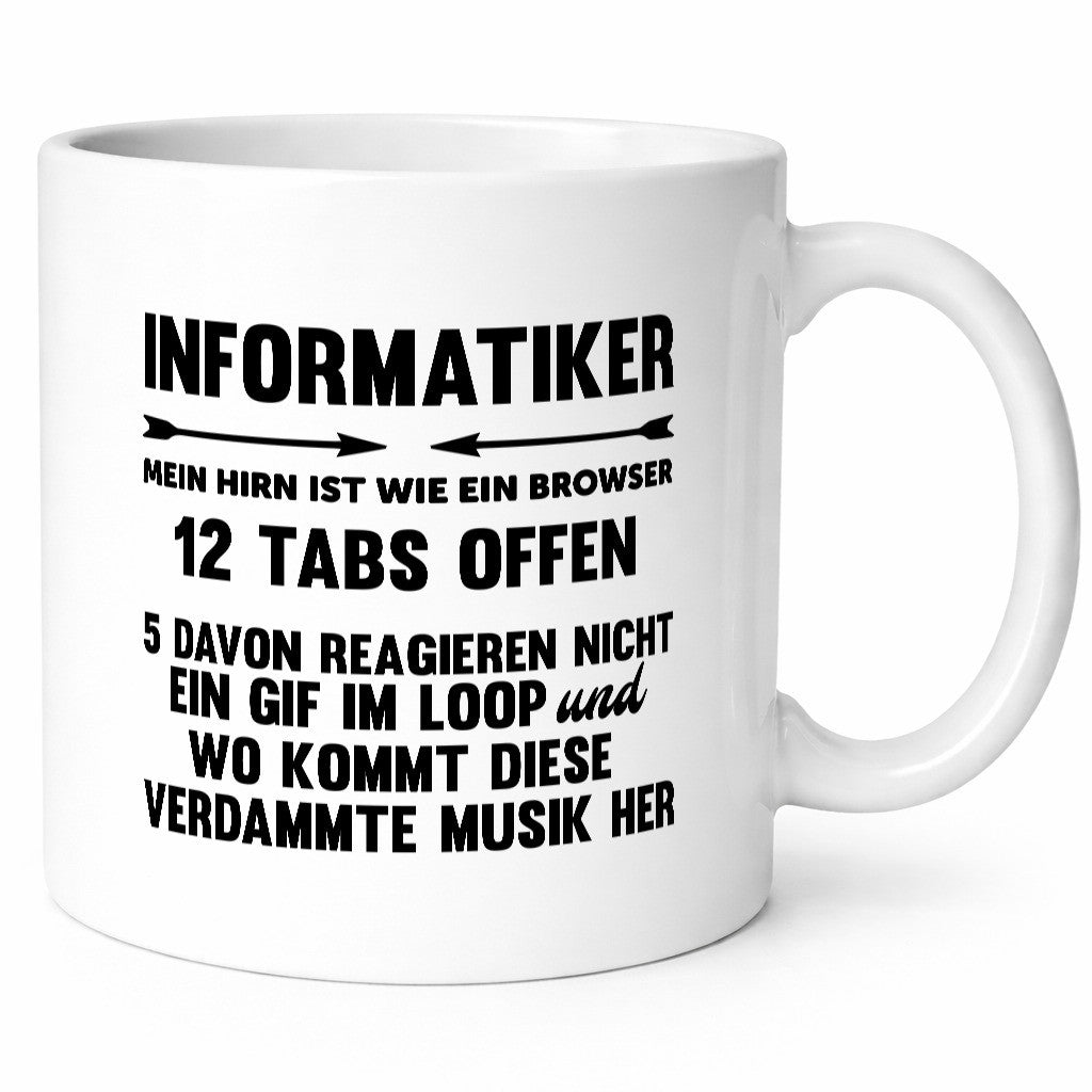 Infomatiker | Programmierer Codes lustiger Spruch Geschenk Familie Geschenkidee