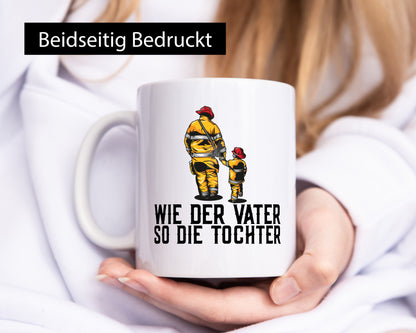 Feuerwehr | Vater Papa Tochter Einsatz Feuerwehrmann Geschenkidee Familie Humor
