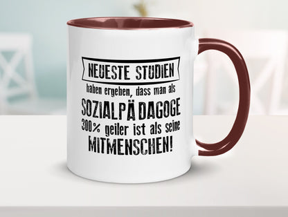 Neuste Studien: Sozialpädagoge | Pädagoge Geschenk Humor Geschenkidee lustiger