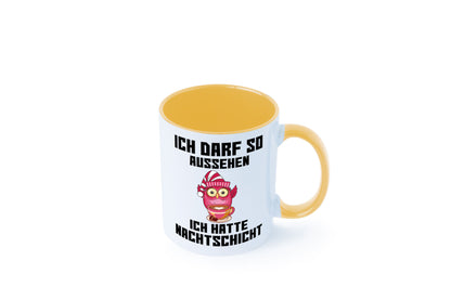 Nachtschicht Eule | Spruch Arbeit müde Nachtjob Geschenkidee Kollegen Büro