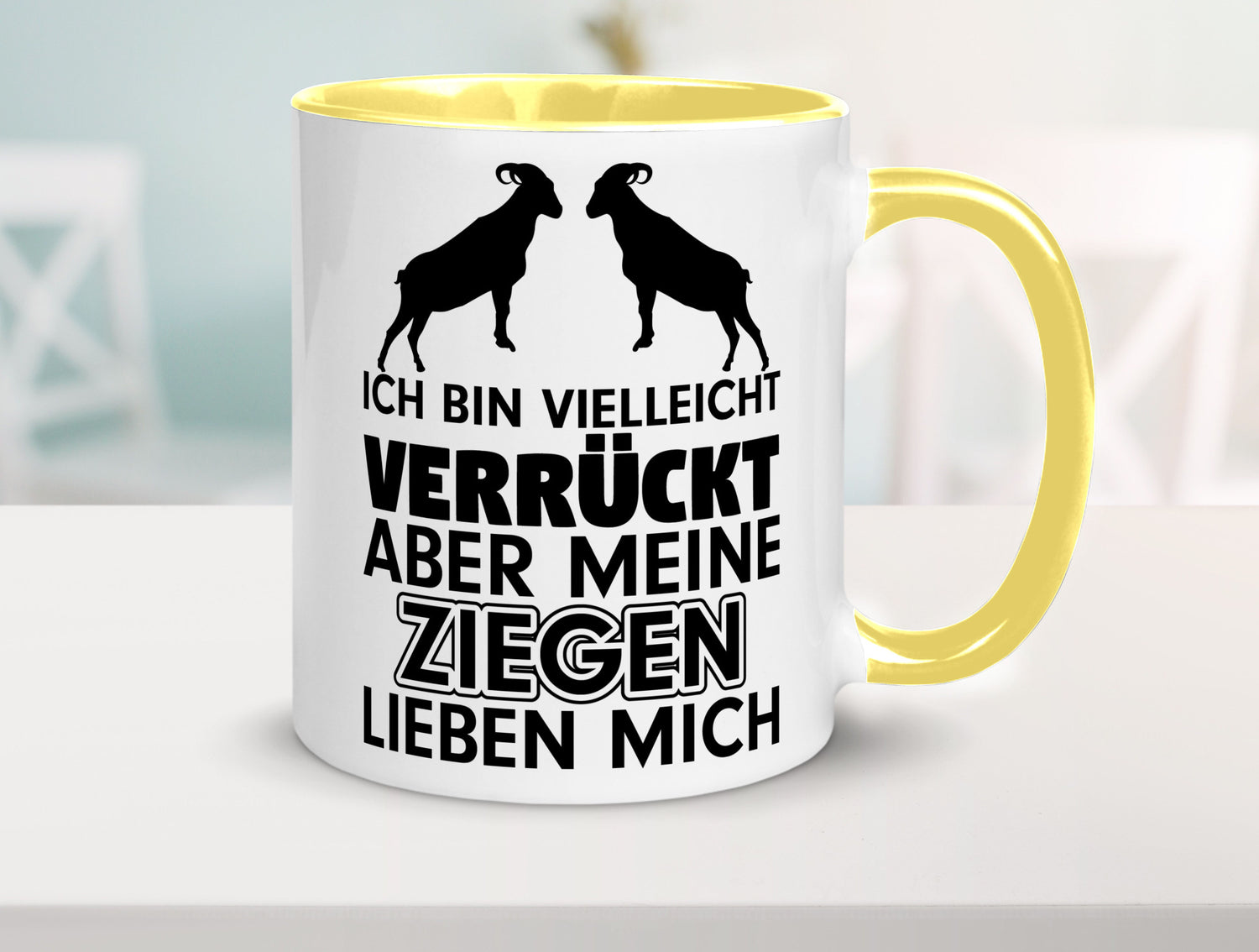 Meine Ziegen | Hirte Tasse Bauernhof Hirtin Bauer Humor Geschenkidee