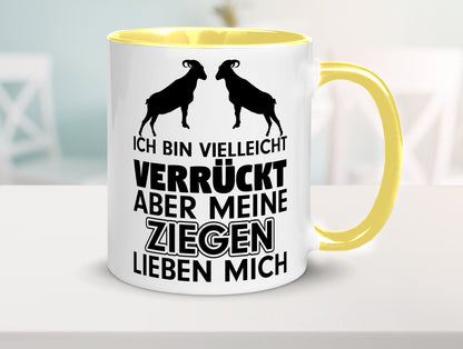 Meine Ziegen | Hirte Tasse Bauernhof Hirtin Bauer Humor Geschenkidee