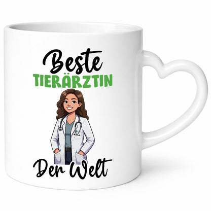 Beste Tierärztin | Mediziner Tiermedizin v2 Humor Tierliebhaber Geschenkidee