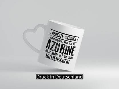Neuste Studien: Auszubildende | Ausbildung Lehre Azubi Geschenk Humor Geschenkidee
