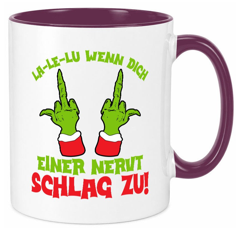 La Le Lu | Weihnachten Weihnachtsmuffel Lichter Humor Geschenkidee Tasse