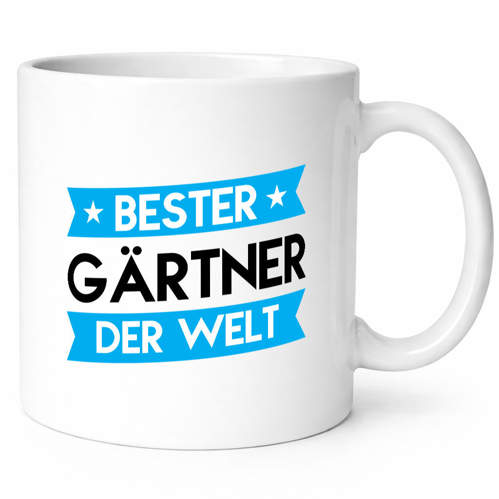 Bester Gärtner | Gartenbau lustiger Spruch Geschenk Humor Geschenkidee Tasse
