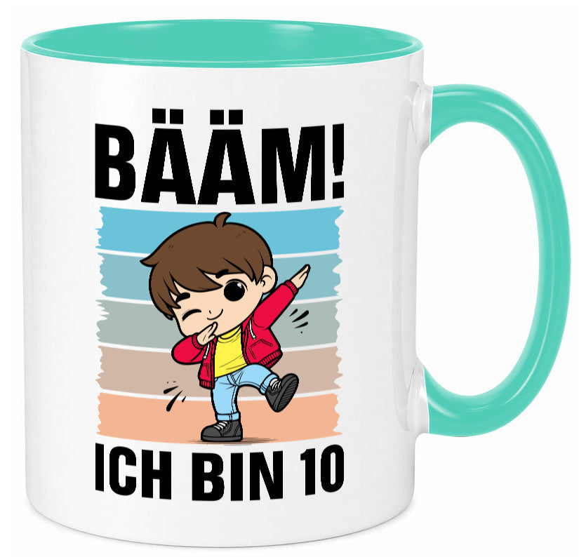 10. Geburtstag | Ich bin 10 Jahre Bäääm Dabbing Kind Humor Geschenkidee Tasse