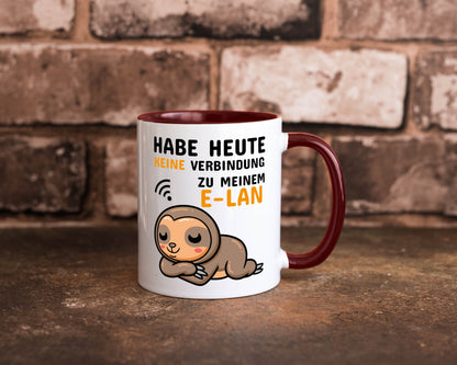 Keine Verbindung lustig Humor Geschenkidee Geschenk Tasse