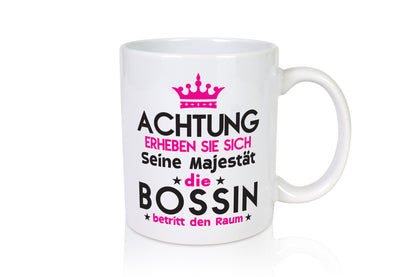 Seine Majestät Bossin | Führungskraft Vorgesetzte Geschenk Humor Geschenkidee