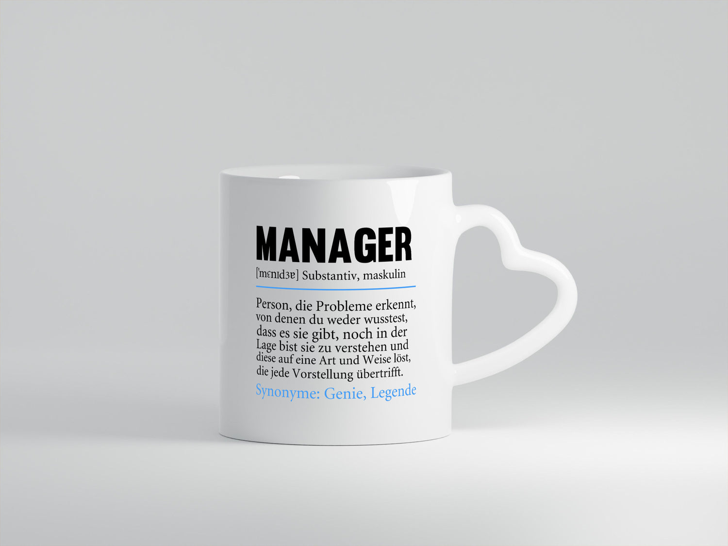 Manager | Definition lustig Management Geschenk Humor Geschenkidee lustiger
