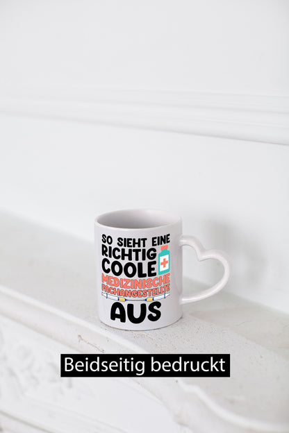Coole Medezinsche Fachangestellte | Arzthelferin Geschenkidee Humor Tasse